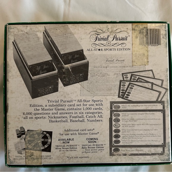VINTAGE set of Trivial Pursuit game and expansion packs - Picture 7 of 12